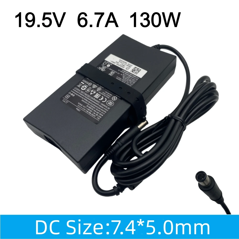 Original 130W 19.5V 6.7A 7.4*5.0mm AC Adapter Laptop Charger For Dell Inspiron 15 7559 N7110 N5110 XPS GEN 2 Power Supply