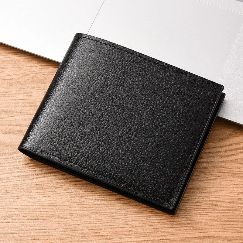 

Ультратонкий студенческий кошелек мужской, короткий, с множеством отделений для карт, модный, брендовый, стильный, деловой, молодежный, складной, кожаный кошелек