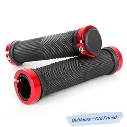 New Bicycle Grips MTB Cuffs Anti Slip Bike Handlebar Cover Rubber BMX Mountain Bike Lock on Handles Grip Bicycle Accessories