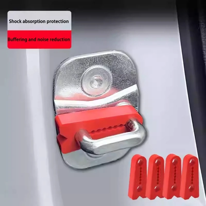 

H3CE быстрая установка автомобильных дверей силиконовые амортизаторы накладки уменьшают шум закрытия универсальный подходит