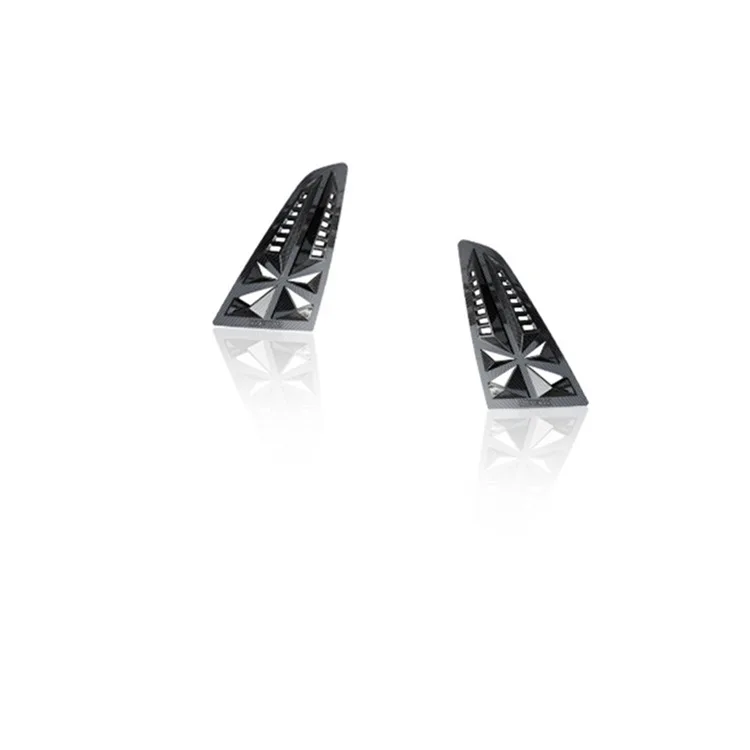 

Mustang changed triangular window side louver sticker 15-22 Mustang rear glass side window decoration