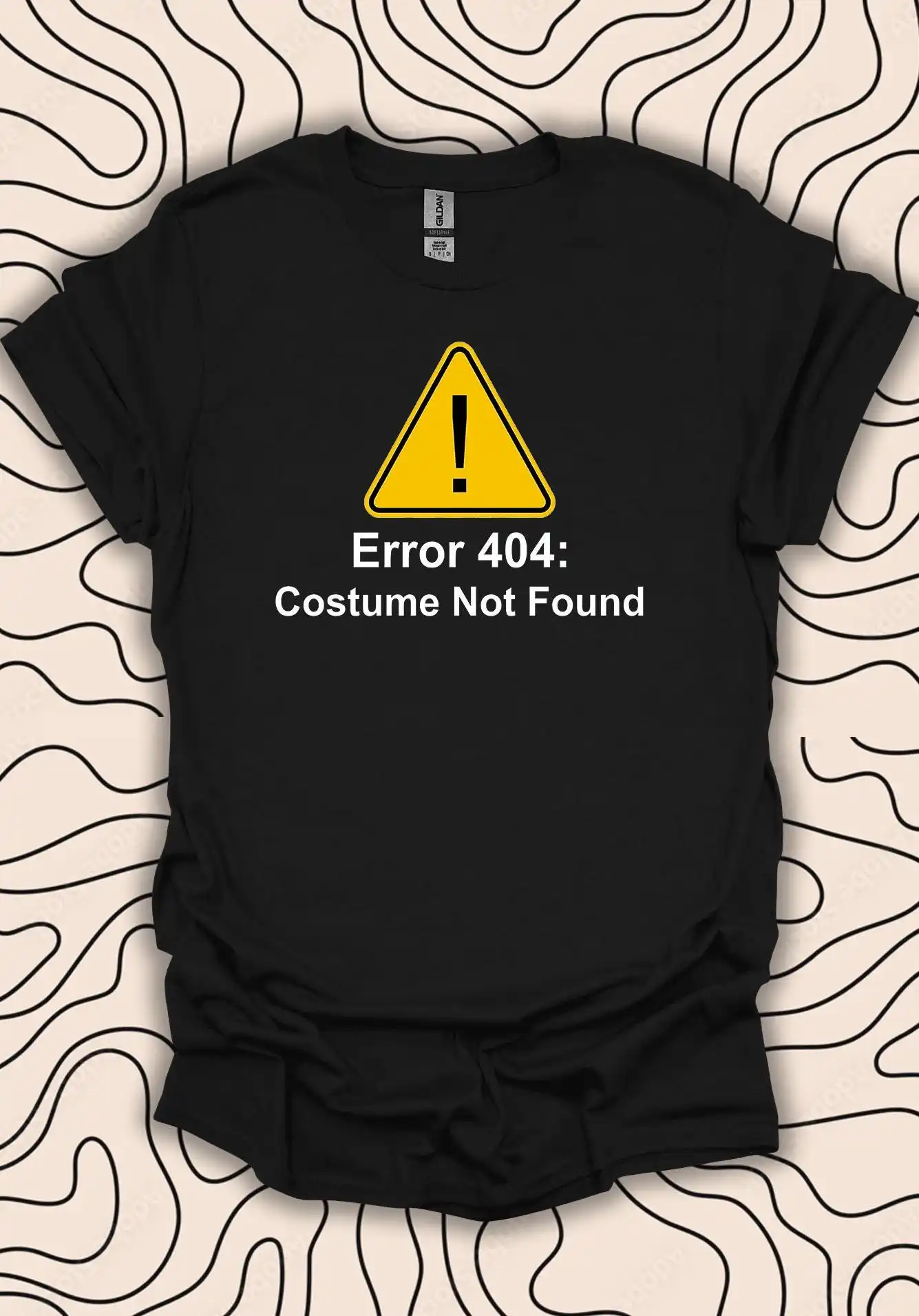 

Костюм с ошибкой 404, забавная футболка с изображением последней минут, юмористический Хэллоуин, 1470 шт.