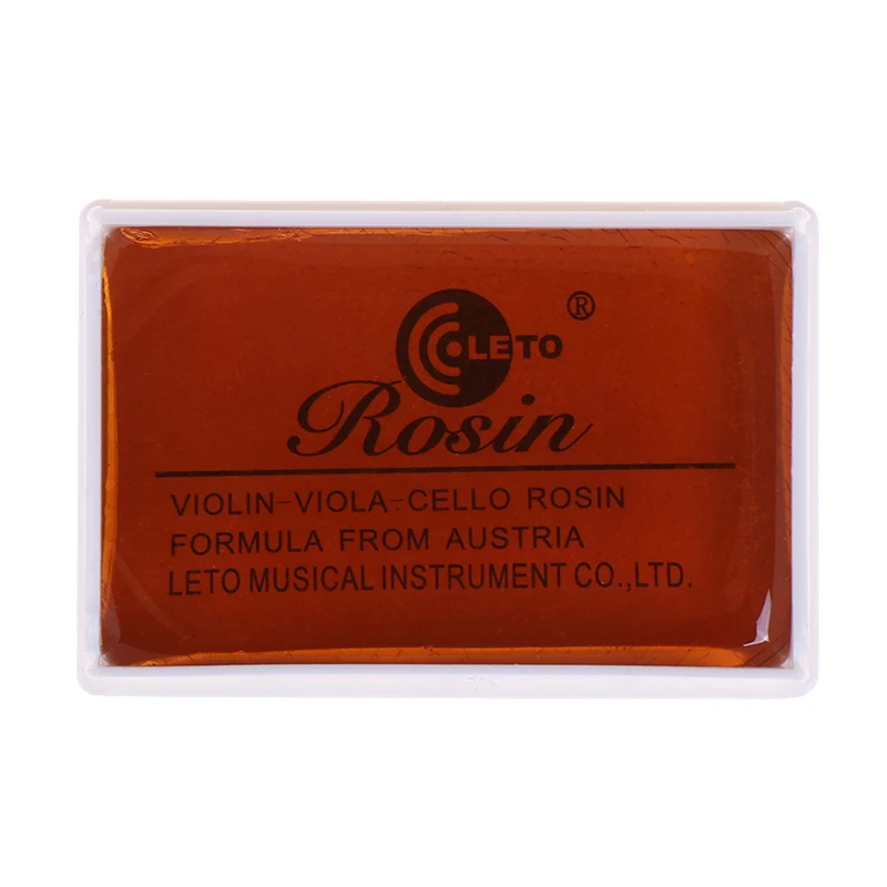 1PC 100% Brand New and High Quality Rosin Resin For Violin Viola Cello Strings Orchestra Amber