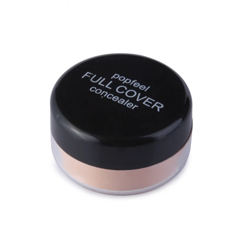 Ocultar imperfecciones cara ojos labio crema corrector maquillaje Base profesional cobertura completa contorno Base maquillaje corrector crema caliente