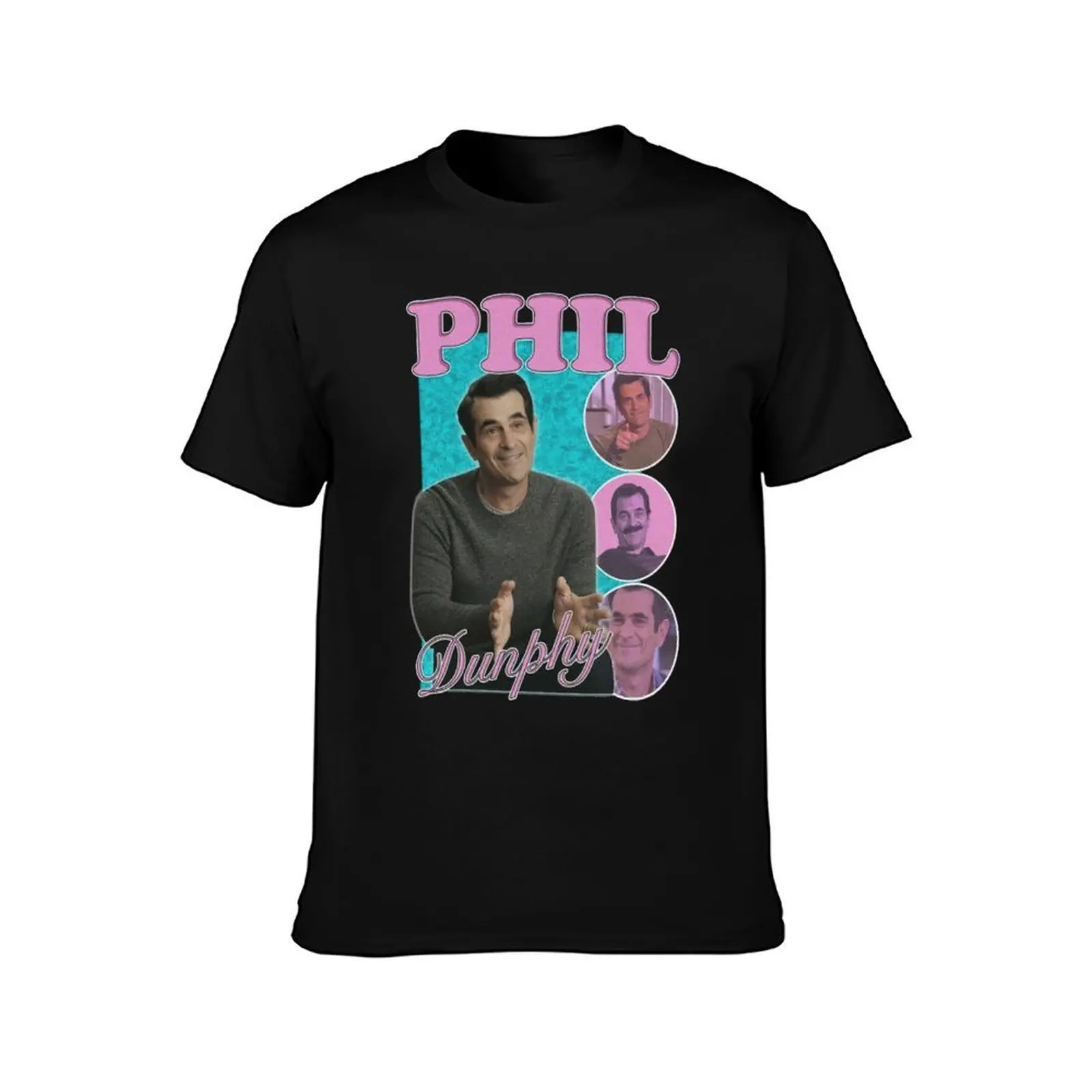 10mb Vintage Phil Dunphy Homage Bootleg, Phil Dunphy T-Shirt Comfortable Basic Crew Neck Tee