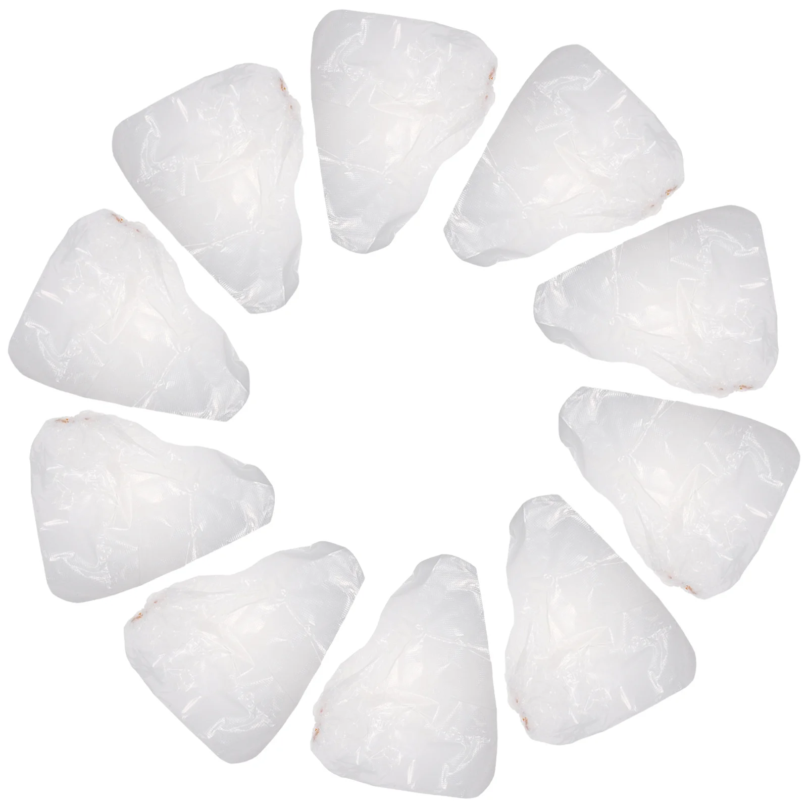 

10pcs Waterproof Shoe Covers Thickened Disposable Rain Boot Covers For Outdoor Mud Snow Protection Portable Clear Overshoes For