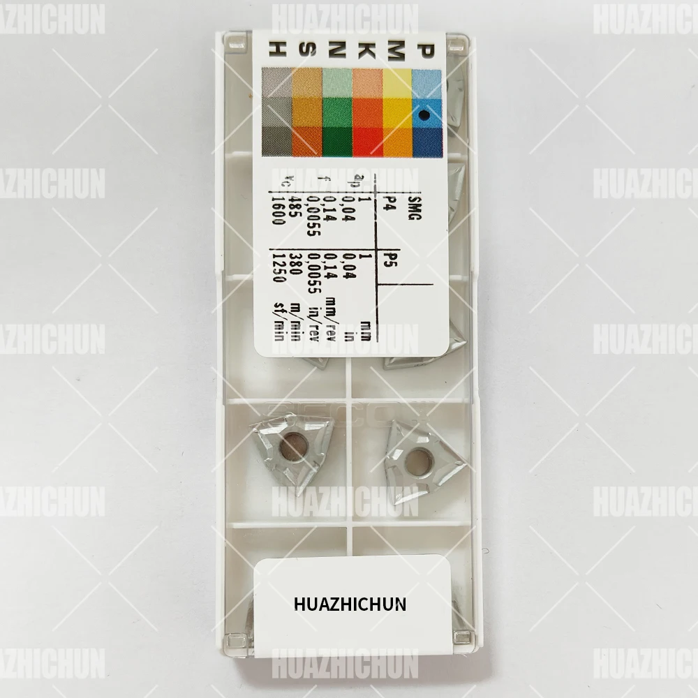 

HUAZHICHUN WNMG060404-M3 TP2501 General Turning Inserts