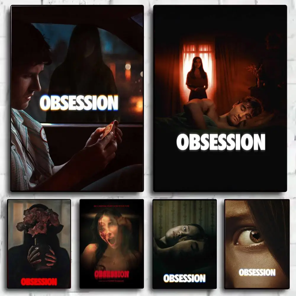 Affiche de film d'horreur O-Obsession, impression artistique murale esthétique, décoration moderne pour chambre à coucher et salon, cadeau tendance