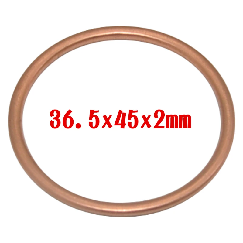 LOPOR Motorcycle Exhaust Pipe Gasket For Kawasaki Ninja 400 EX400 18-22 Z400 ER400 19-22 ZX-6R ZX6R Ninja 600 ZX600 98-02 07-15