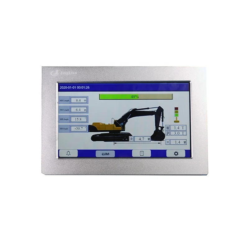 High quality safety device, touch screen load torque indicator (LMI), complete set suitable for excavators made in China