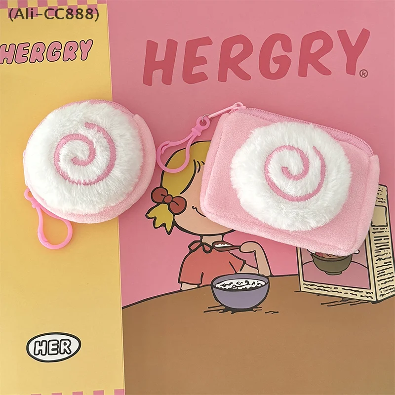 [CC88] لطيف كامابوكو الكرتون فتاة القلب محفظة نسائية للعملات المعدنية أفخم سماعة حقيبة عملة المنظم الحقيبة حقيبة الظهر السحر