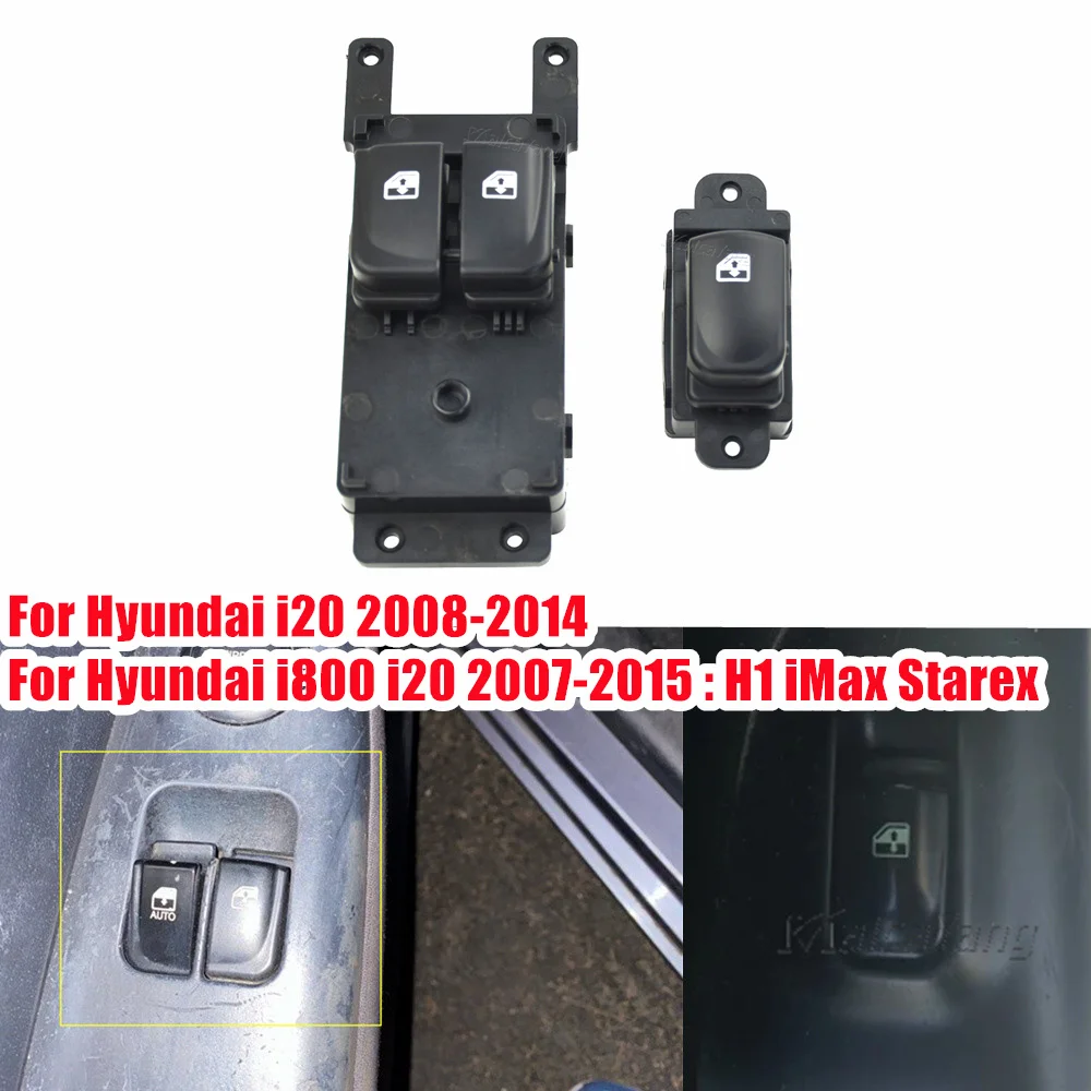 Master Power Window Switch 93570-1J500 for Hyundai i800 2007-2015 : H1 iMax Starex