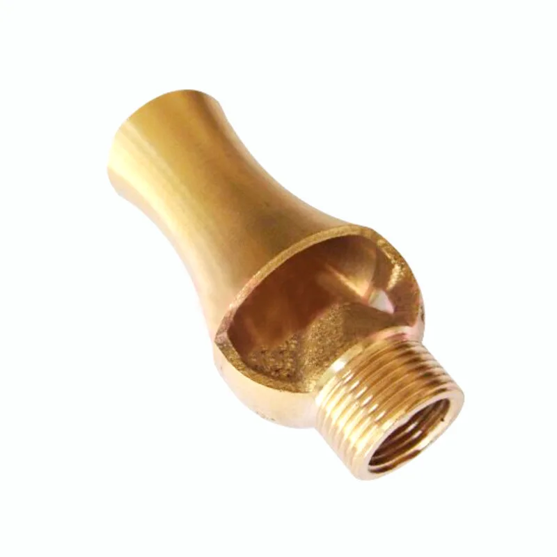 

One Piece Wholesale 1" Cascade Nozzle Brass Fountain Nozzle Water Irrigation Sprinkler