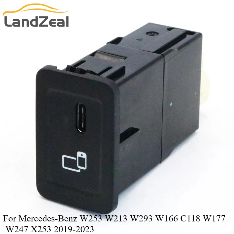 A2478209000 Car USB Charging Port Module TYPE-C HUB Multimedia Unit for Mercedes-Benz W253 W213 W293 W166  C118 W177 W247 X253