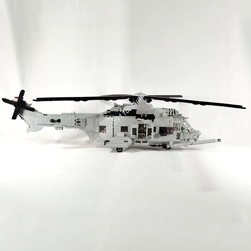 1228 elementów MOC H225M Caracal nan Model Klocki Konstrukcyjne Architektura Zabawki Kreatywne dla Dzieci Urodzinowe Prezenty Świąteczne do Składania