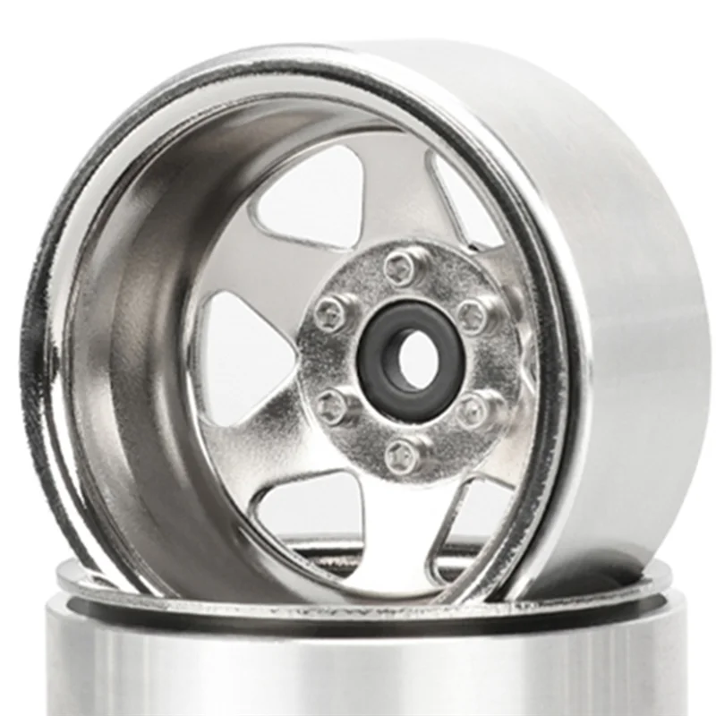 3CGRO-4 Pezzi 1.9 "Beadlock Offset Negativo -8.9Mm Mozzo Cerchione Per 1/10 RC Auto Gen8 VS4-10 Redcat Tamiya SCX10 90047 TF2 D110