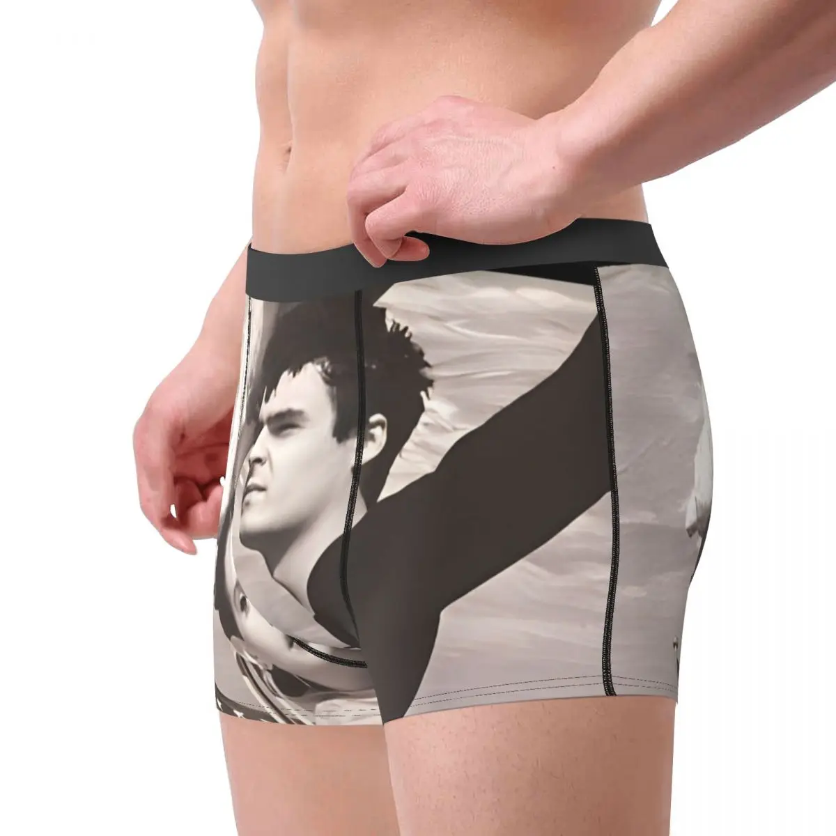 لانا ديل ري Ldr الإبحار الملابس الداخلية الأمريكية المغني الرجال سراويل الطباعة مطاطا سراويل بوكسر ترينكي الملاكم موجز حجم كبير