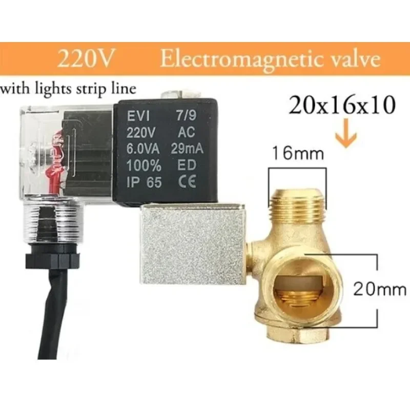 

Silent Oil-Free Air Compressor Parts/ Electromagnetic Check Valve Solenoid Valve