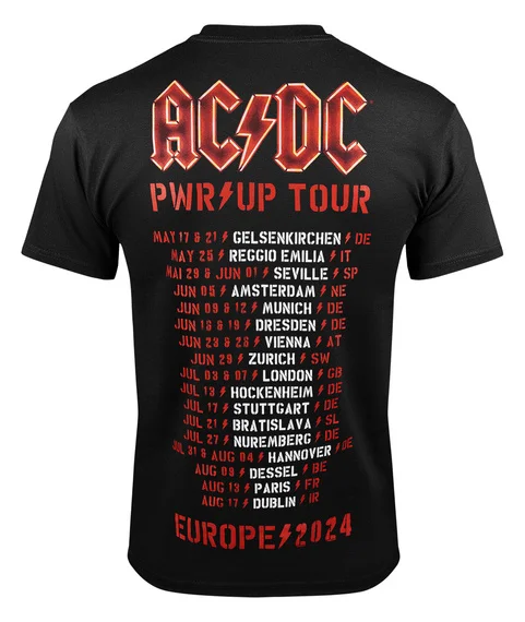 تيشيرت رياضي عصري بأكمام قصيرة لعام 2026 بطباعة ACDC، عصري ومسامي، مناسب للارتداء اليومي