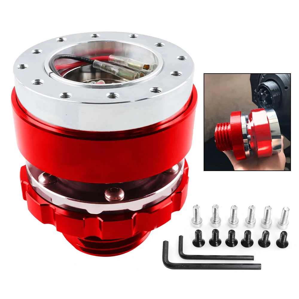 

Автомобильный адаптер для подключения рулевого колеса, 6-луночный комплект быстросъемного руля для гоночного руля для Thurstmaster TX T300 T500 TS-PC TS-XW