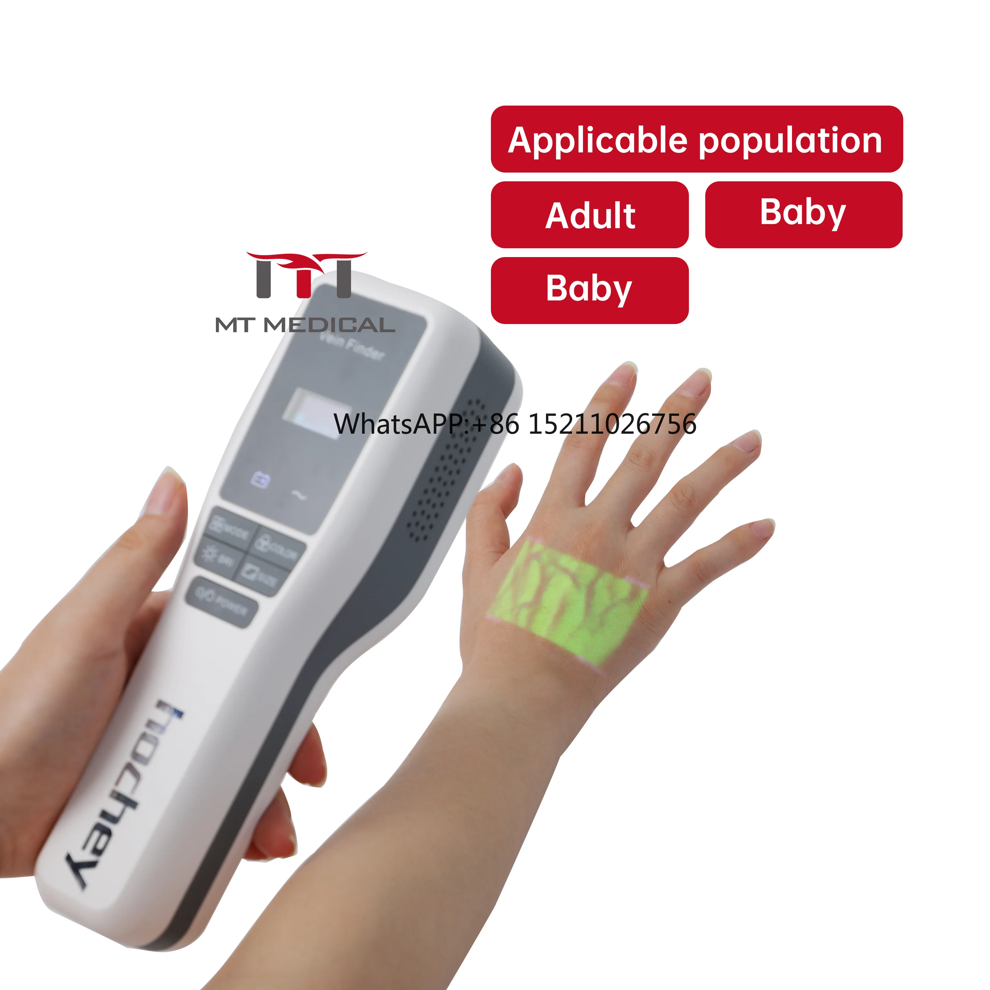 Portable Infrared Vein Finder  Infrared Vascular Detector Multi Color HD Projection With Mobile Benchtop Handheld Stand