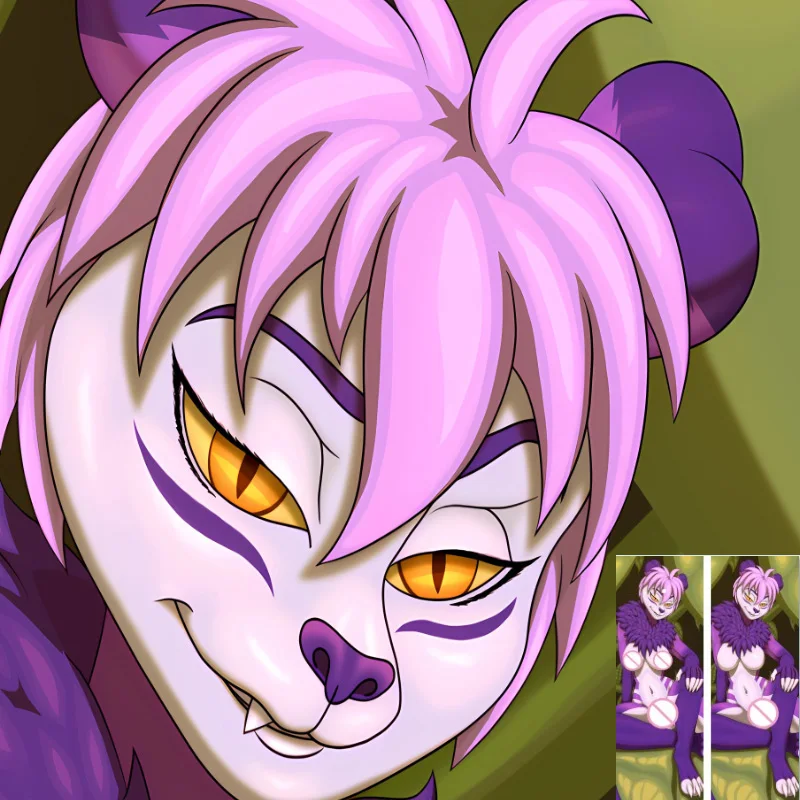 

Dakimakura Anime Fluffy Furry Orcus Mora Pillowcase Double-sided Print Hugging Body Bedding Pillow Cover Case Dropshipping