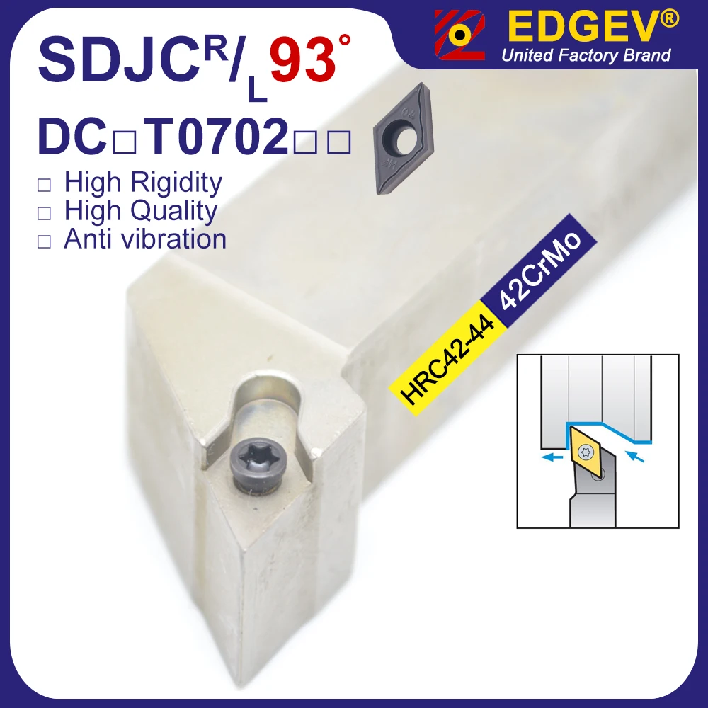 SDJCR1010H07 SDJCR1212H07 SDJCR1616H07 SDJCL1010H07 SDJCL1212H07 SDJCL1616H07 SDJCR SDJCL Dcmt Dcmt070204 آلة خرط تعمل بالتحكم الرقمي بواسطة الحاسوب أداة حامل