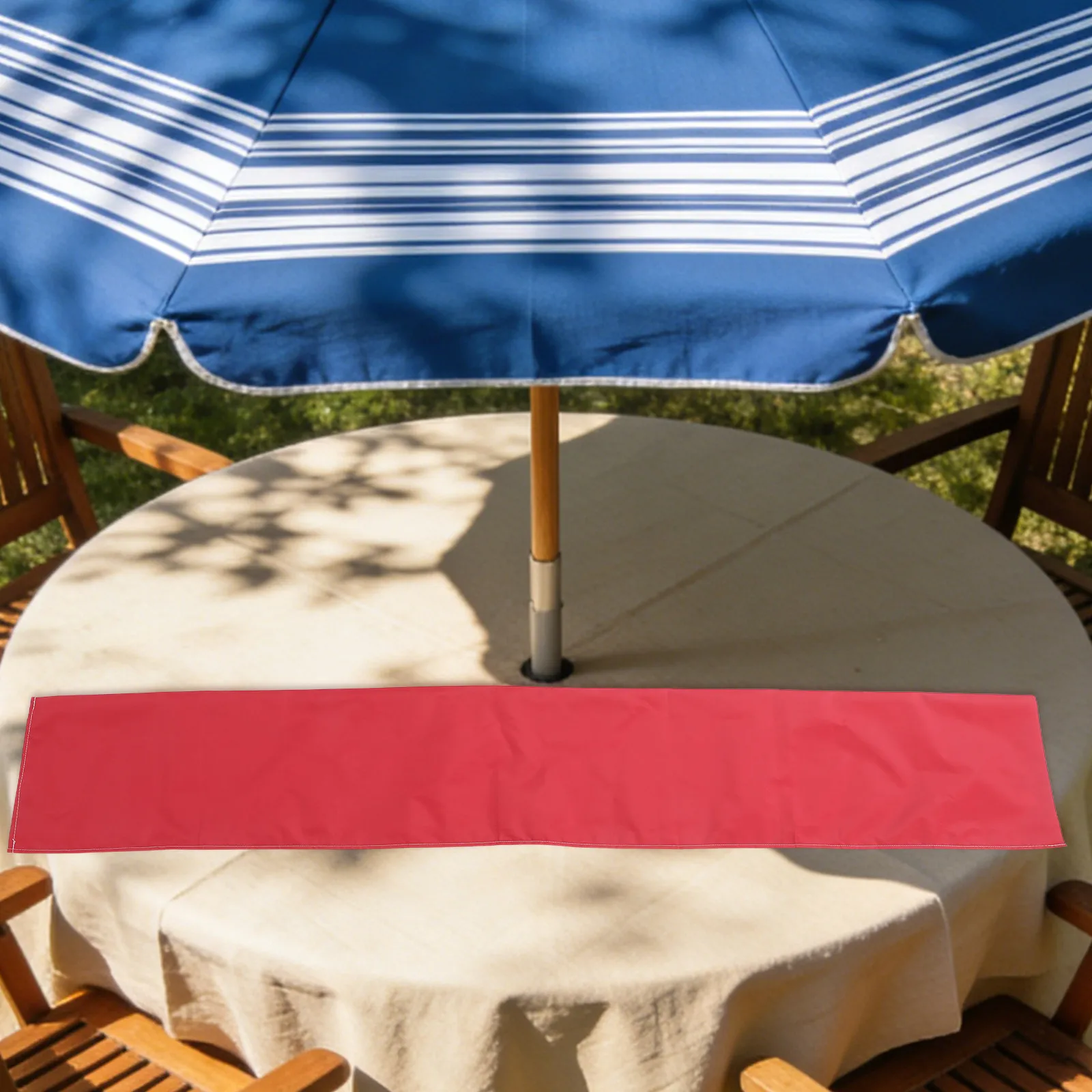 Patio Umbrella Cover 63x9.5in Waterproof Garden Parasol Cover Windproof Protector for Outdoor Market Parasol Table Umbrella - view 4