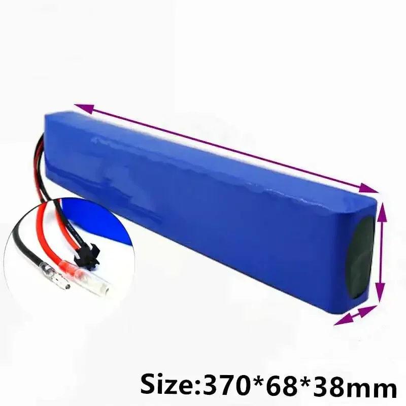 36V Battery 10.4Ah 18650 Lithium Ion Battery Pack for 250W 350W Motor kit Compatible with Fiidao D4s and More