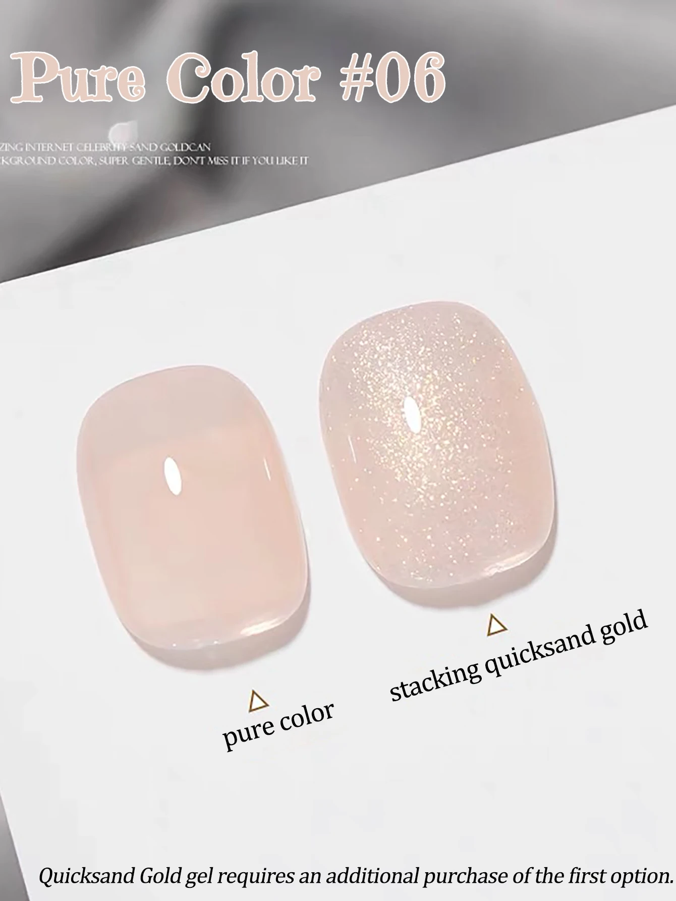 1-6pcs PSK Super Dreamy Color Stacking Quicksand Gold Series Gel Nail Polish 2025New Romantic Dopamine Gel Nail Art Nail Supplie
