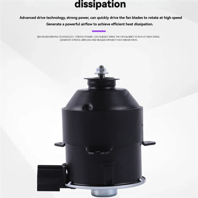 

16363-0H220 163630H220 Электронный двигатель вентилятора для автомобильного радиатора, подходит для Toyota RAV4 2.0L 2.4L 2009-2012