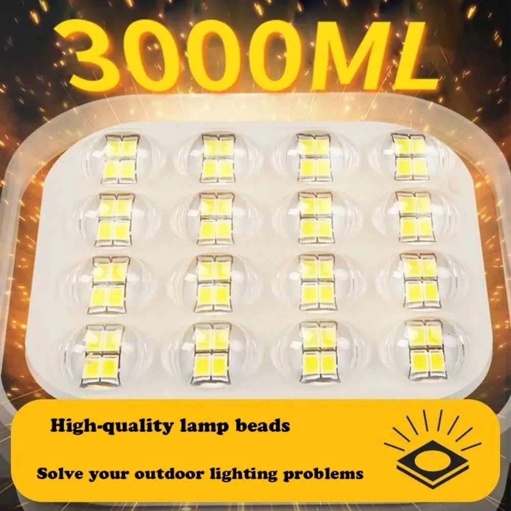 

Portable Outdoor Camping Lantern Waterproof USB Rechargeable Tent Lamp Adjustable Led Light Hanging Lamp Night Fishing