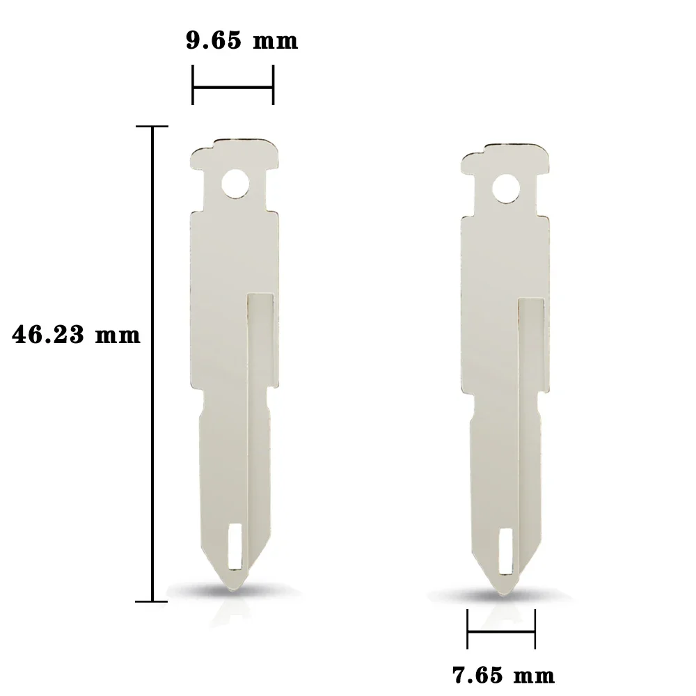 KEYYOU For Renault Nissan Citroen Peugeot 307 207 308 Remote Car Key Uncut Blade VAC102 VA2 HU83 NE72 Blank Key Blade