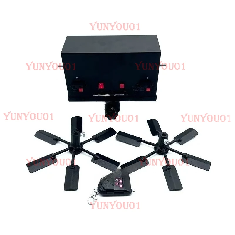 

Stage Electronic Spray Machine Wedding Party KTV Performance Special Effects Single Double-sided Windmill