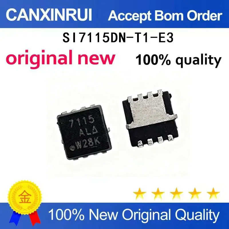 (5-100 Pieces) Brand new original SI7115DN-T1-E3 SI7115 7115 QFN spot chip IC