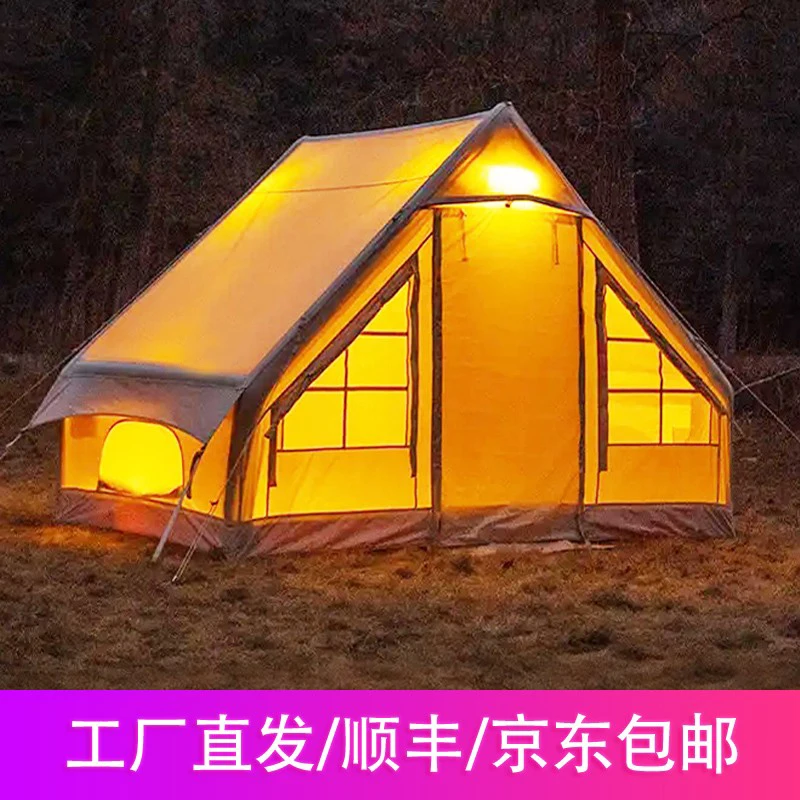 Inflatable tent outdoor