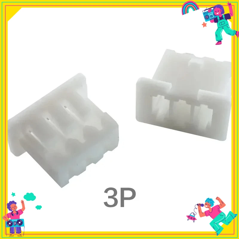 

100Pcs JST MX1.25 Series Wire Connectors Set 2/3/4/5/6/7-12 Pin Terminals Plastic Shell Male Plug & Female Socket Pitch 1.25mm