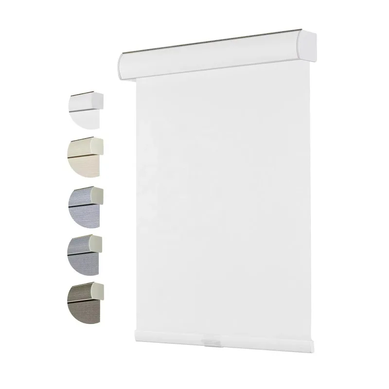 100% blackout roller blinds, cordless blinds for windows, with new square cassette tape with fabric