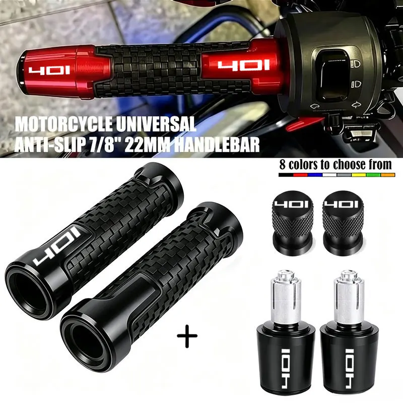 Motorcycle Handle Bar Handlebar Grips Cap End handle Plugs Tire Valve Stem Cap For Husqvarna Svartpilen 401 Vitpilen 401 2026