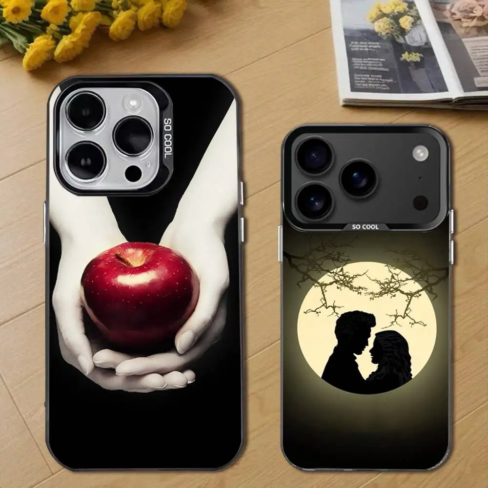 

T-Twilight TV City Phone Case For iPhone 17,16,15,14,13,12,11,Pro,Max,Plus,E,Air,Mini Black Tpu Cover