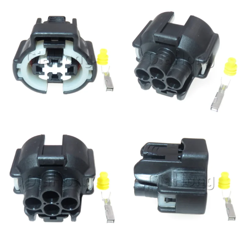 1 Set 4 Ways Parts 6189-0647 AC Assembly Car Waterproof Wire Sockets For Toyota Automobile Air Pressure Switch Electrial Plug