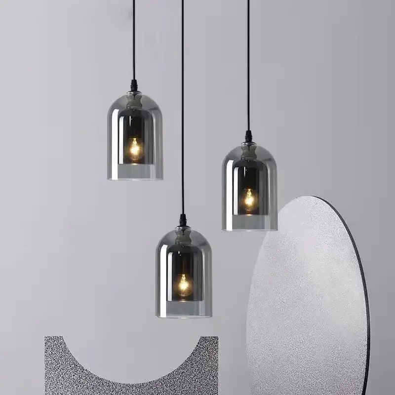 

Modern Glass Pendant Lamp Hanging Lamp Dining Room Kitchen Restaurae Bar Suspension Lighting Fixture Chandeliers Pendant Light