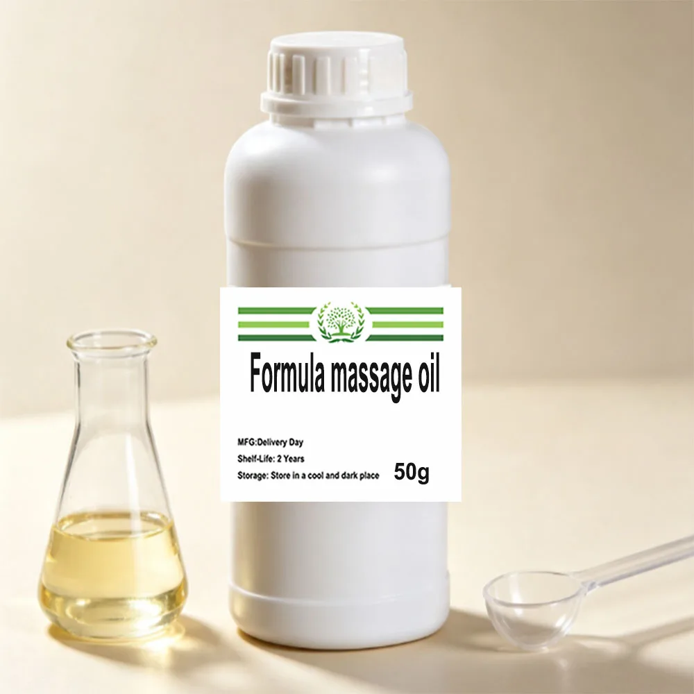 Customizable Body Massage Oil Formula Matching Cosmetic Raw Material Massage Oil Formulation Bulk Supply