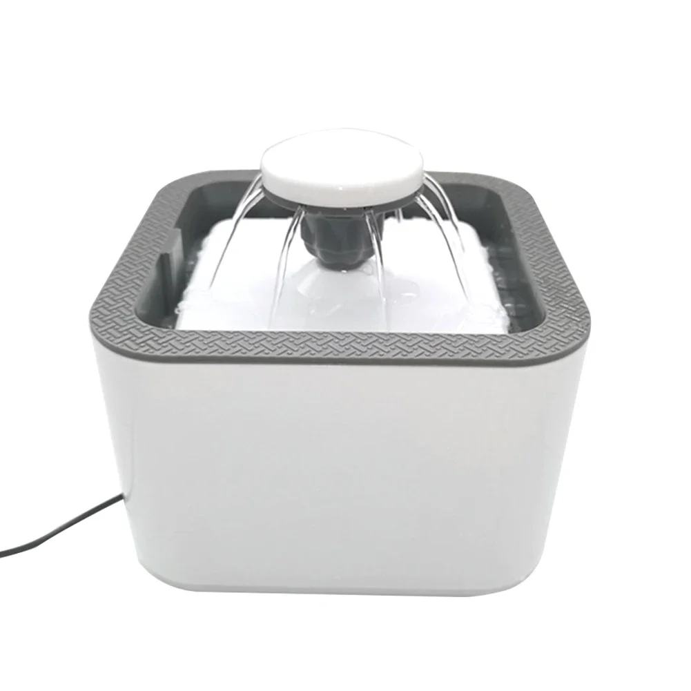 

Dog Cat Water Fountain Feeder Automatic Recirculating Intelligent Drinking Dispenser Water Cycle Filter Pet Supplies