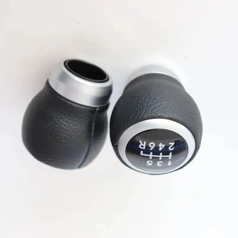 

for Subaru gear shift handball gear head wrapped in leather manual gear lever car gear head shift lever