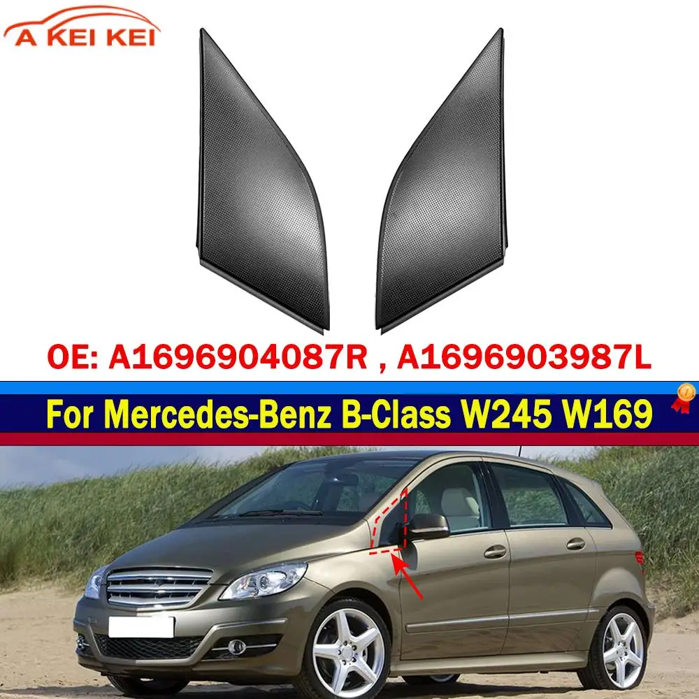 Image of A1696903987 Auto-Rückspiegel-Dreiecksabdeckung für Mercedes-Benz B-Klasse W245 W169 Autotür-Spiegelverkleidung A1696904087