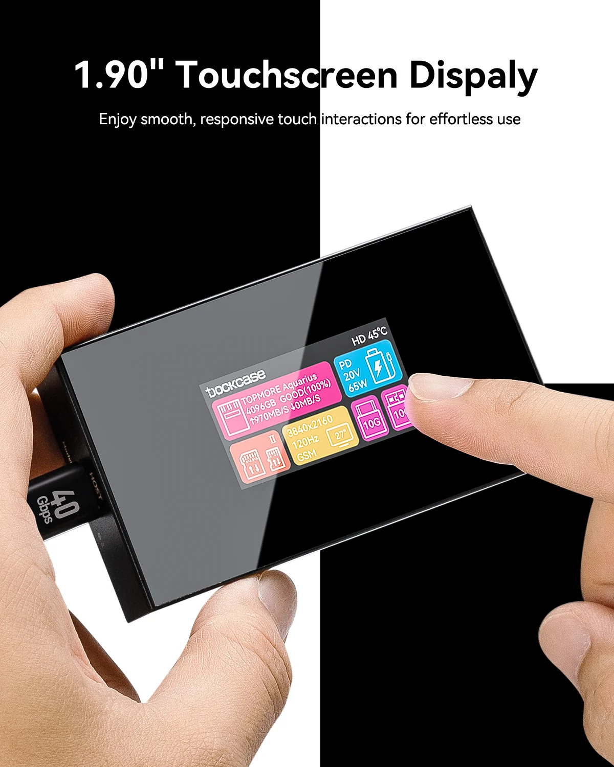 DOCKCASE Smart 8-in-1 CFexpress Type B/Type A Card Reader