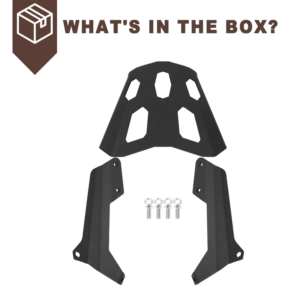 รถจักรยานยนต์ด้านหลังกล่องท้ายกระเป๋าเดินทางRack Bracket Cargoชั้นวางกล่องด้านบนสําหรับBMW F900R F900XR F 900R 900XR 2019-2023