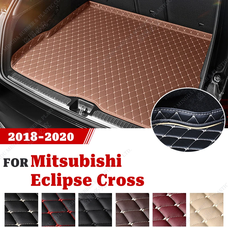 

Коврик в багажник автомобиля для Mitsubishi Eclipse Cross 2018 2019 2020, водонепроницаемые коврики для багажника на заказ