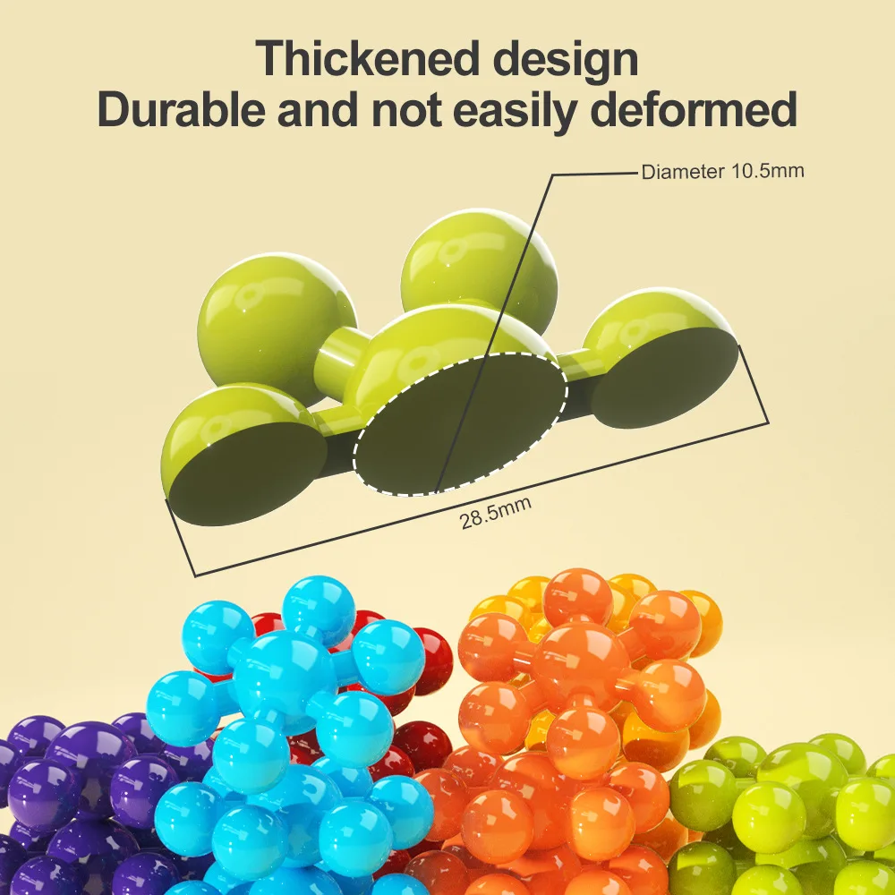 Colorful Interlocking Building Blocks Educational DIY Toys Kids Aged 3 6 Secure Fit Splicing Bricks Fine Motor Skill Development